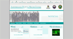 Desktop Screenshot of anestesiahomic.org